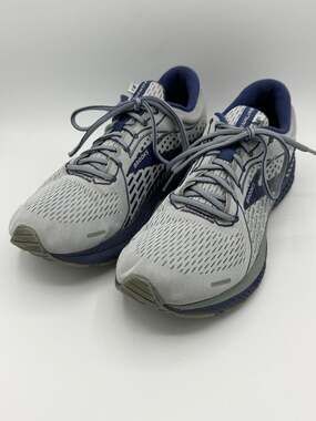 Brooks Adrenaline GTS 21 Men’s 11 D Gray Blue Running Shoes 110349 1D 006